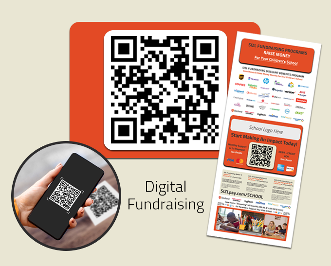 QR Code Digital Fundraising Showcase (FUNDRAISING B)