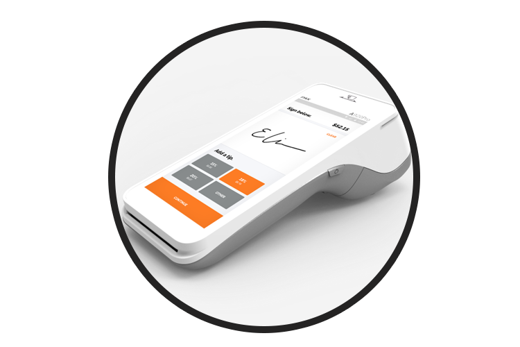 Wireless P.O.S. Terminal